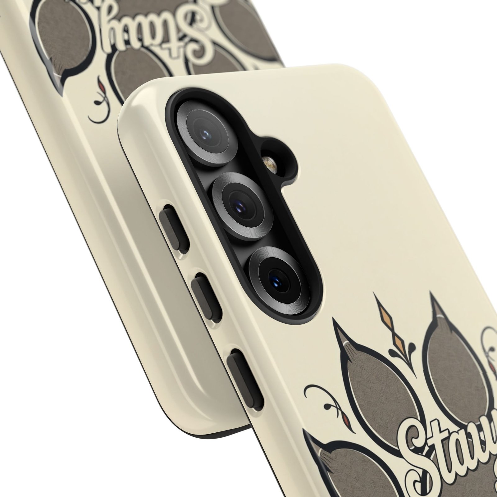 Stay Pawsitive Floral Paw Phone Case | Dog Lover Gift | Glossy Tough iPhone, Samsung & Pixel Cover - Image 159