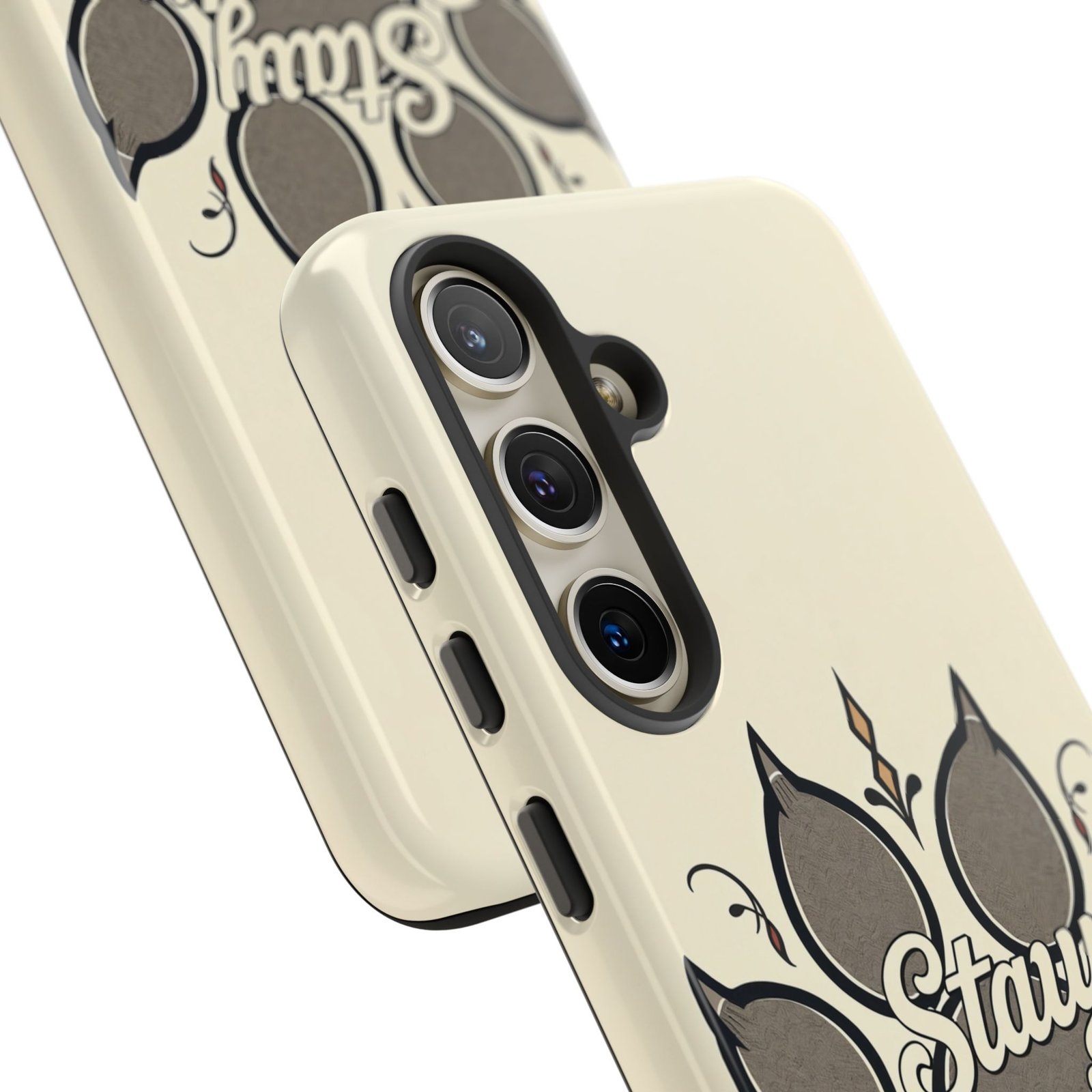 Stay Pawsitive Floral Paw Phone Case | Dog Lover Gift | Glossy Tough iPhone, Samsung & Pixel Cover - Image 93