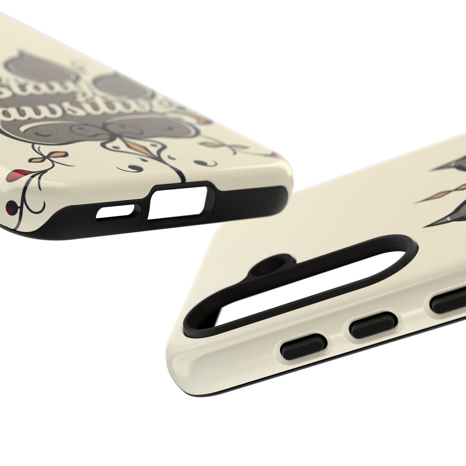 Stay Pawsitive Floral Paw Phone Case | Dog Lover Gift | Glossy Tough iPhone, Samsung & Pixel Cover - Image 94