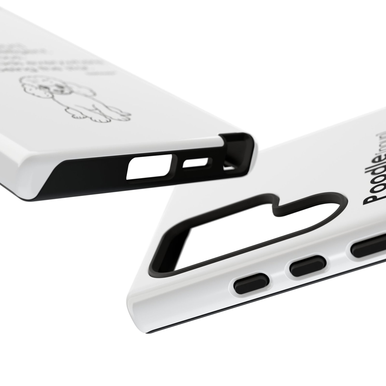 Poodle Definition Phone Case | Glossy Tough iPhone, Samsung & Pixel Cover - Image 102