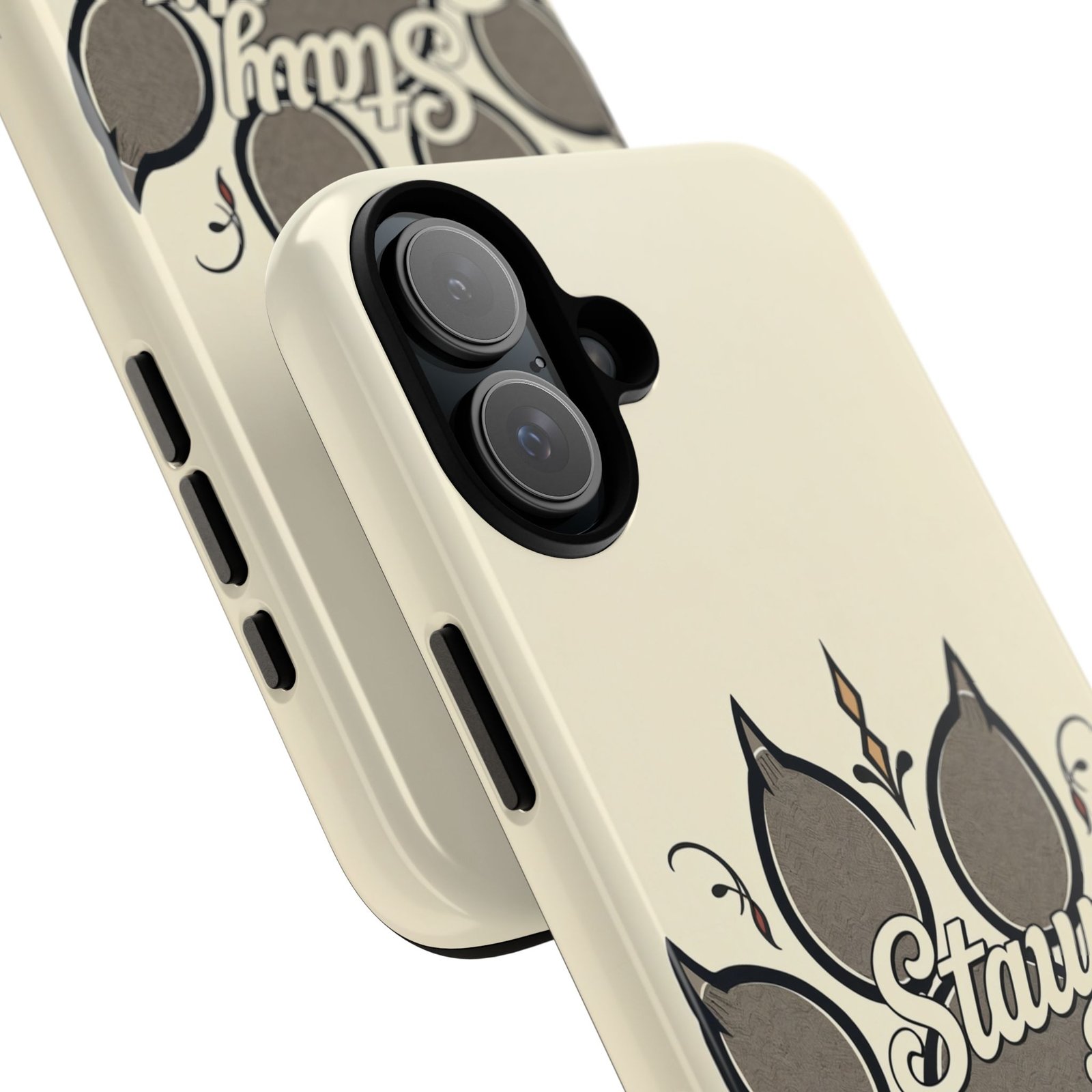 Stay Pawsitive Floral Paw Phone Case | Dog Lover Gift | Glossy Tough iPhone, Samsung & Pixel Cover - Image 117