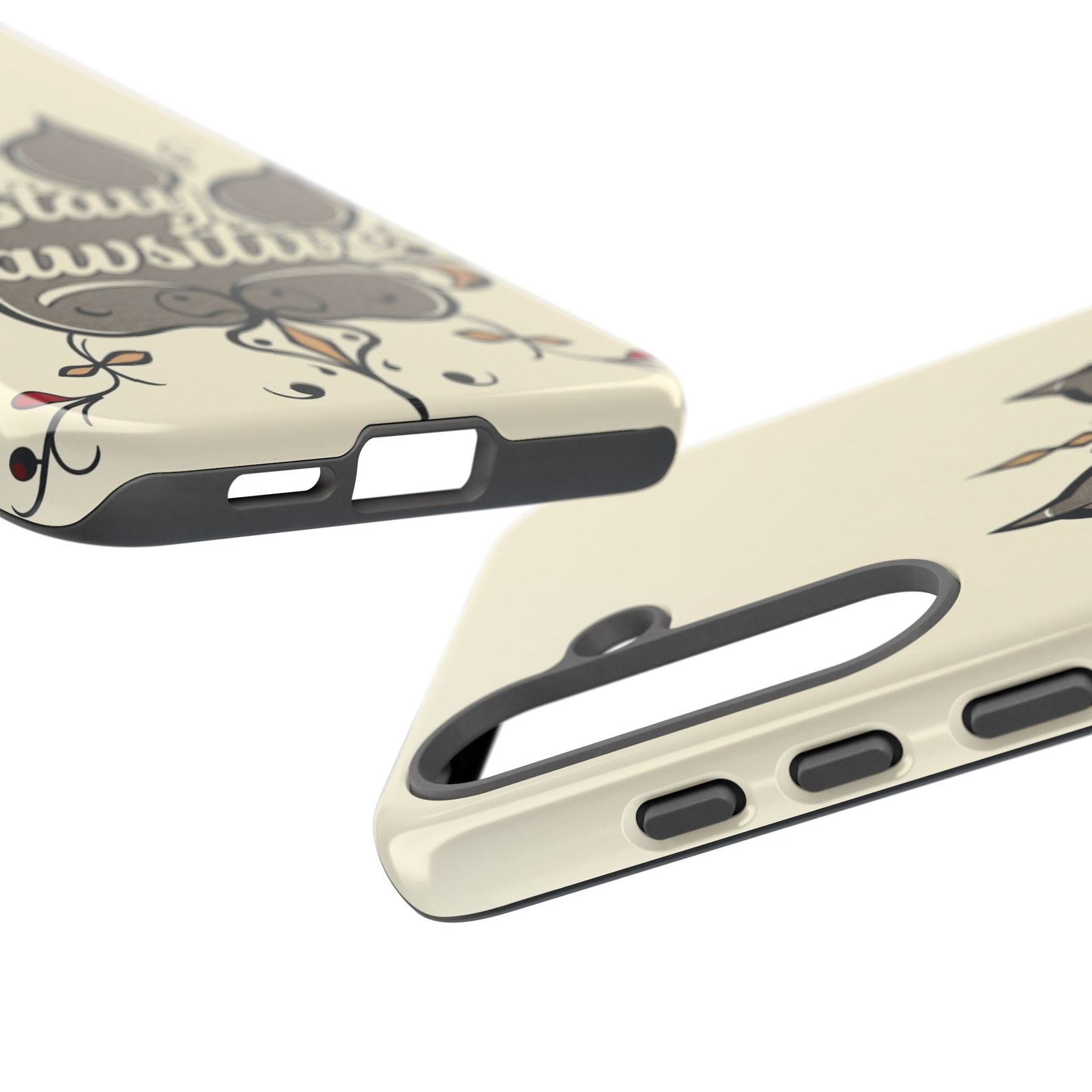 Stay Pawsitive Floral Paw Phone Case | Dog Lover Gift | Glossy Tough iPhone, Samsung & Pixel Cover - Image 164