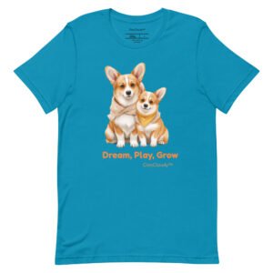 Corgi Graphic T-Shirt | Unisex Bella+Canvas 3001 | Gift for Dog Lovers